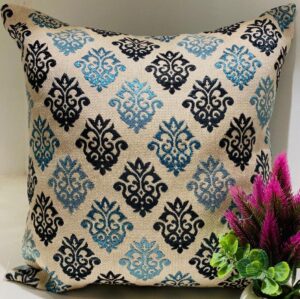 Jute Cotton Cushion Covers - Image 2