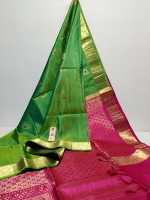 Kanchipuram Handloom Silk Sari - Image 6