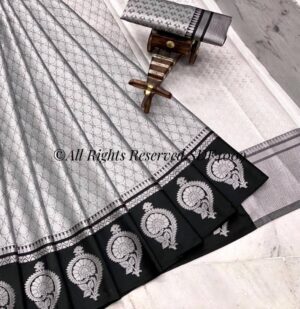 Kora Muslin Silk Saree - Image 12