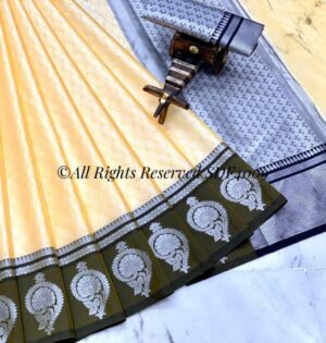 Kora Muslin Silk Saree - Image 18