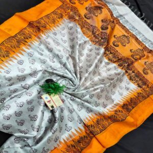 Tussar Silk Saree - Image 5