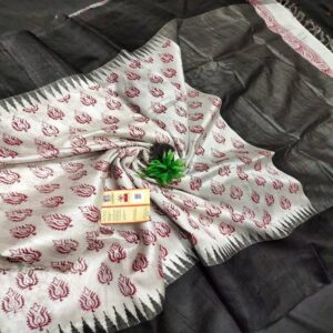 Tussar Silk Saree - Image 7