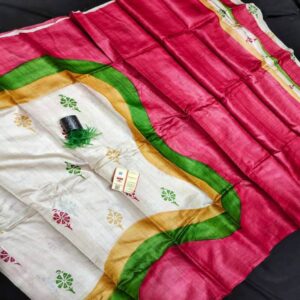 Tussar Silk Saree - Image 11