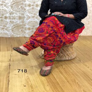 Hand crafted Phulkari Patiyala Salwar - Image 10