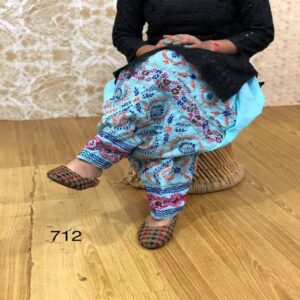 Hand crafted Phulkari Patiyala Salwar - Image 11