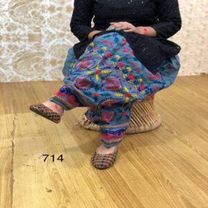 Hand crafted Phulkari Patiyala Salwar - Image 8