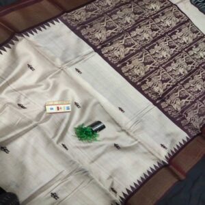 Tussar Silk Handloom Sarees - Image 2