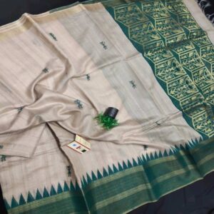 Tussar Silk Handloom Sarees - Image 22