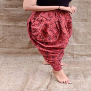 Dhoti Pant with Ajrakh Print - Image 7