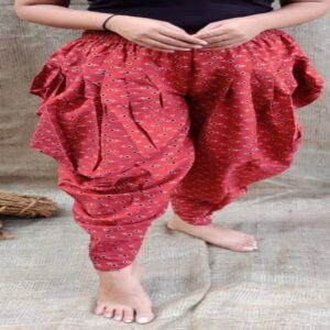 Dhoti Pant with Ajrakh Print - Image 8