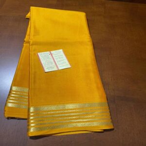 Pure Mysore Silk Saree - Image 3