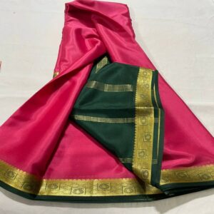 Pure Mysore Silk Saree - Image 7