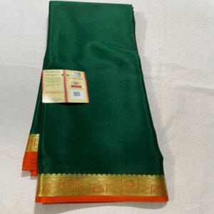 Pure Mysore Silk Saree - Image 11