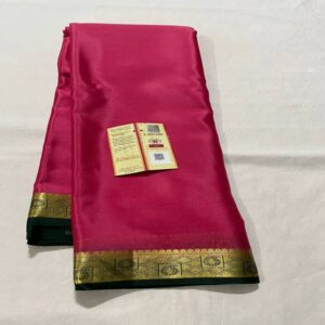Pure Mysore Silk Saree - Image 12