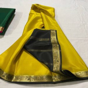Pure Mysore Silk Saree - Image 19