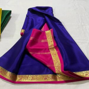 Pure Mysore Silk Saree - Image 22