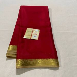 Pure Mysore Silk Saree - Image 26