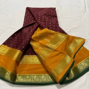Pure Mysore Silk Sarees - Image 12