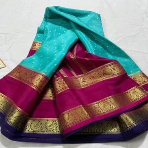 Pure Mysore Silk Sarees - Image 8