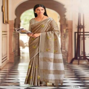 Linen Cotton Sarees - Image 5