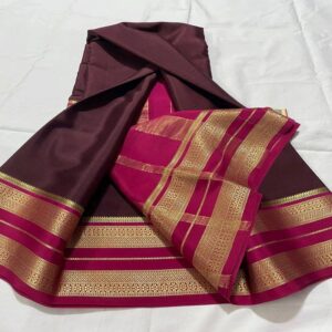 Mysore Pure Silk Saree - Image 9