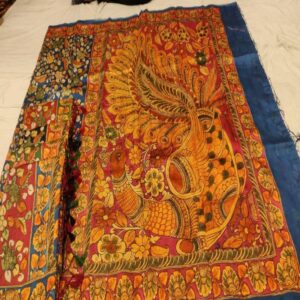 Semi Tussar Kalamkari Sarees - Image 5