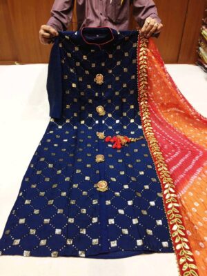Art Silk Kurti Dupatta set
