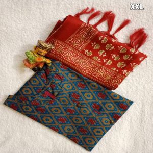 Daily wear/Budget Kurti Dupatta set - Image 4