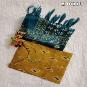 Daily wear/Budget Kurti Dupatta set - Image 9
