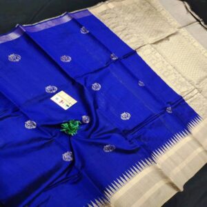 Pure Raw Silk with Temple Border - Image 31
