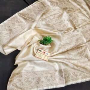 Elegant Tussar Silk Saree - Image 15