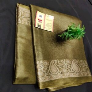 Elegant Tussar Silk Saree - Image 17