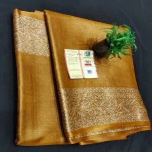 Elegant Tussar Silk Saree - Image 18