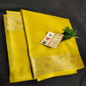 Elegant Tussar Silk Saree - Image 19