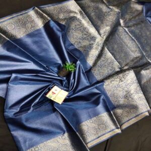 Elegant Tussar Silk Saree - Image 20