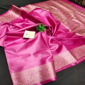 Elegant Tussar Silk Saree - Image 24