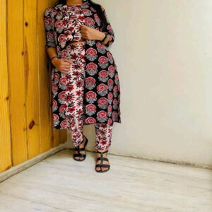 Crop Top with Pant and Shrug - Image 10