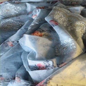 Organza Satin Sarees - Image 2