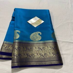 Most Beautiful Pure Mysore Silk Saree - Image 2