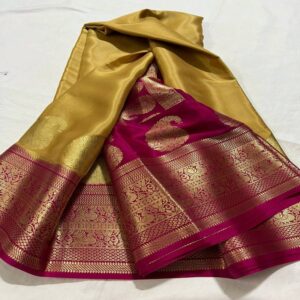 Most Beautiful Pure Mysore Silk Saree - Image 12