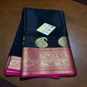 Most Beautiful Pure Mysore Silk Saree - Image 15