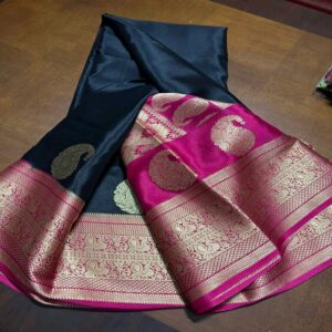 Most Beautiful Pure Mysore Silk Saree - Image 19