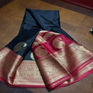 Most Beautiful Pure Mysore Silk Saree - Image 22