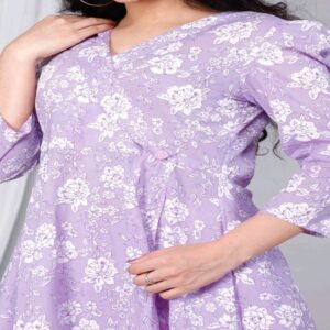 Peplum Short Kurti Pant Set - Image 10