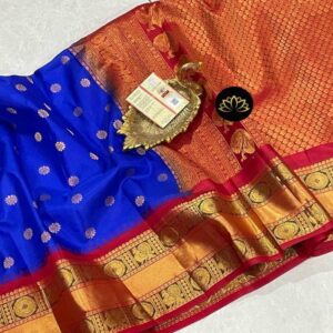 Gadwal Pure Silk Saree - Image 11