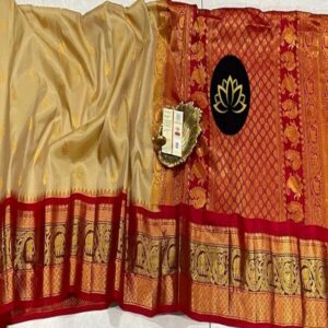 Gadwal Pure Silk Saree - Image 17