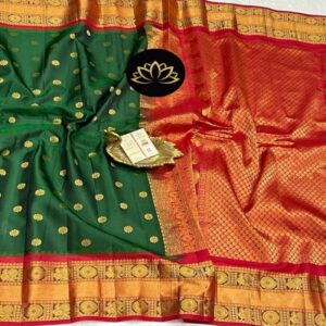 Gadwal Pure Silk Saree - Image 26