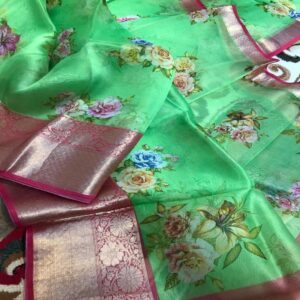 Kora Silk Saree - Image 5