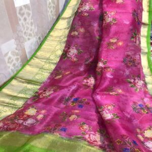 Kora Silk Saree - Image 6