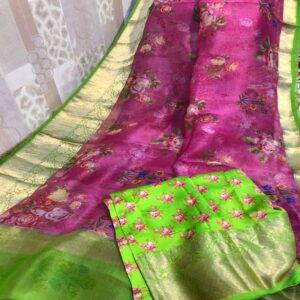 Kora Silk Saree - Image 13